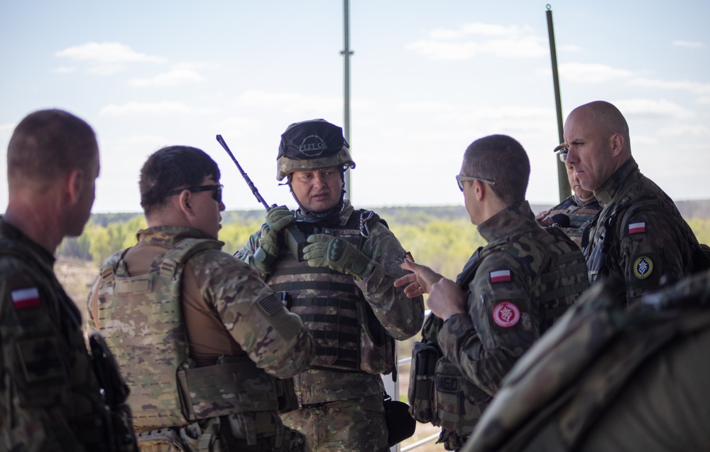 Anakonda23 Combined Arms Rehearsal Day 1