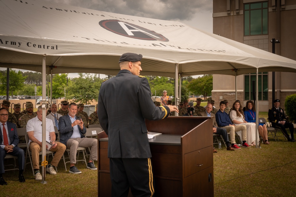 USARCENT Chief of Staff Retires during ceremony