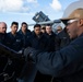 USS Normandy Conducts a Crew-Served Weapons Shoot