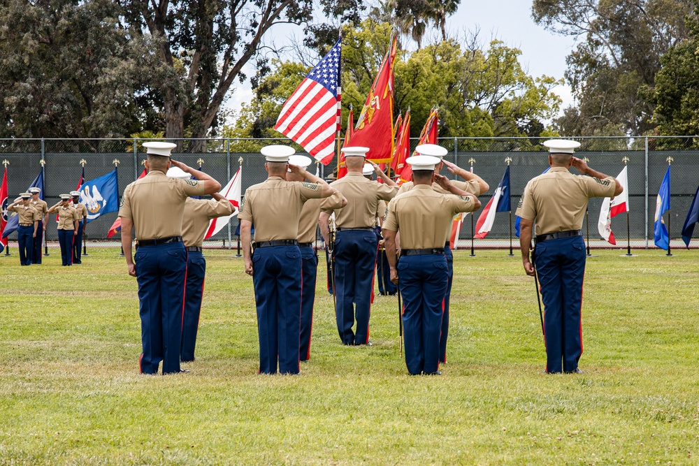 MCRD San Diego and WRR Commanding General Change of Command