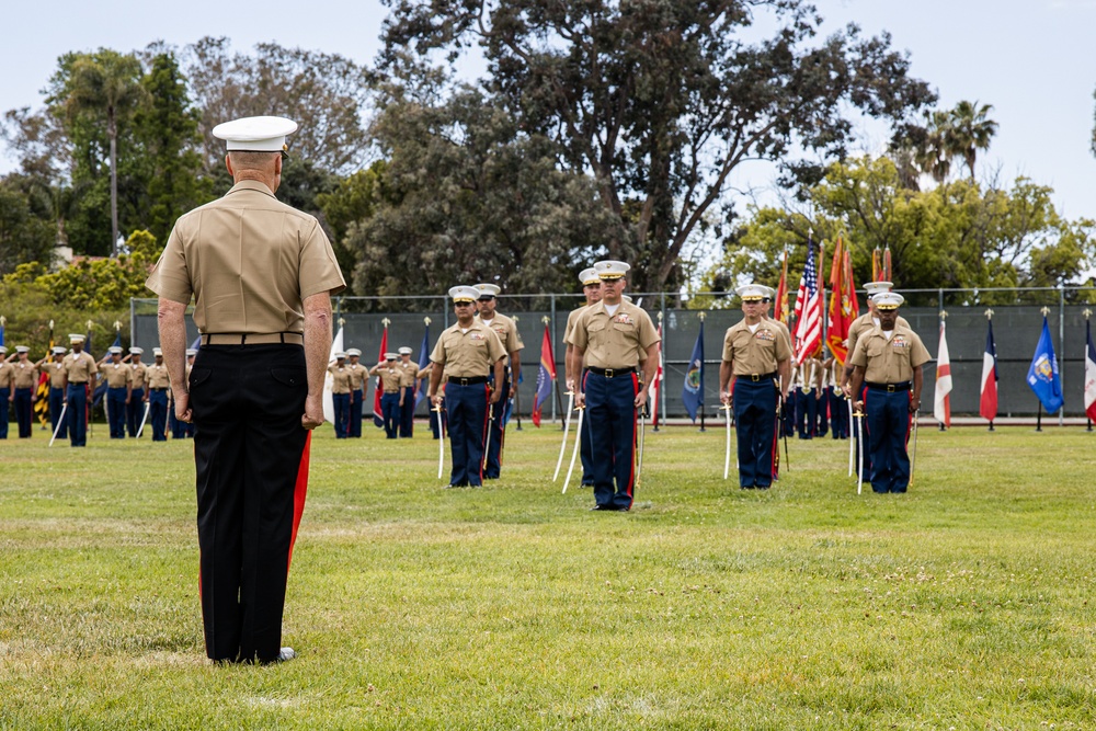 MCRD San Diego and WRR Commanding General Change of Command