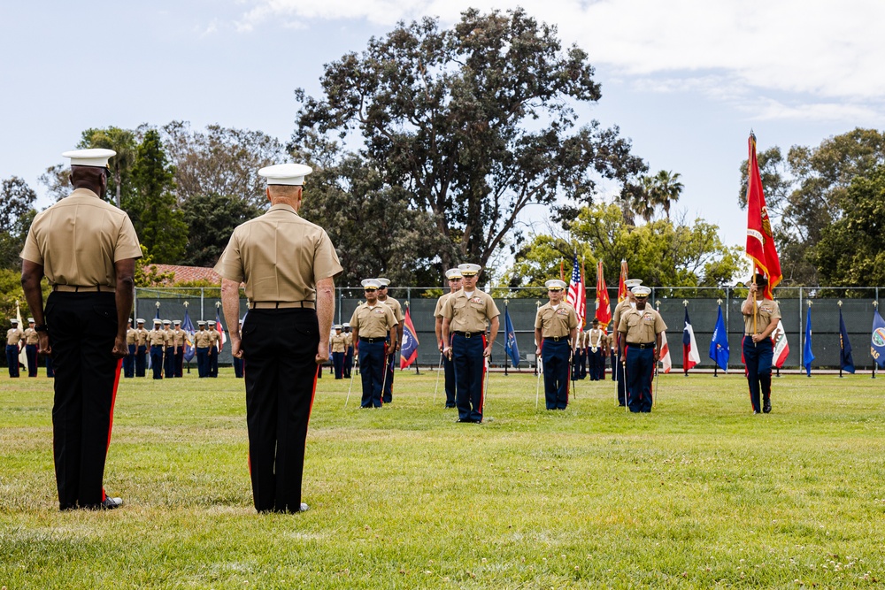 MCRD San Diego and WRR Commanding General Change of Command