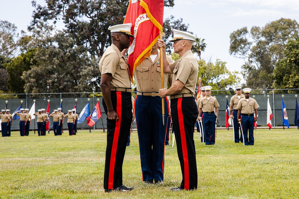 MCRD San Diego and WRR Commanding General Change of Command