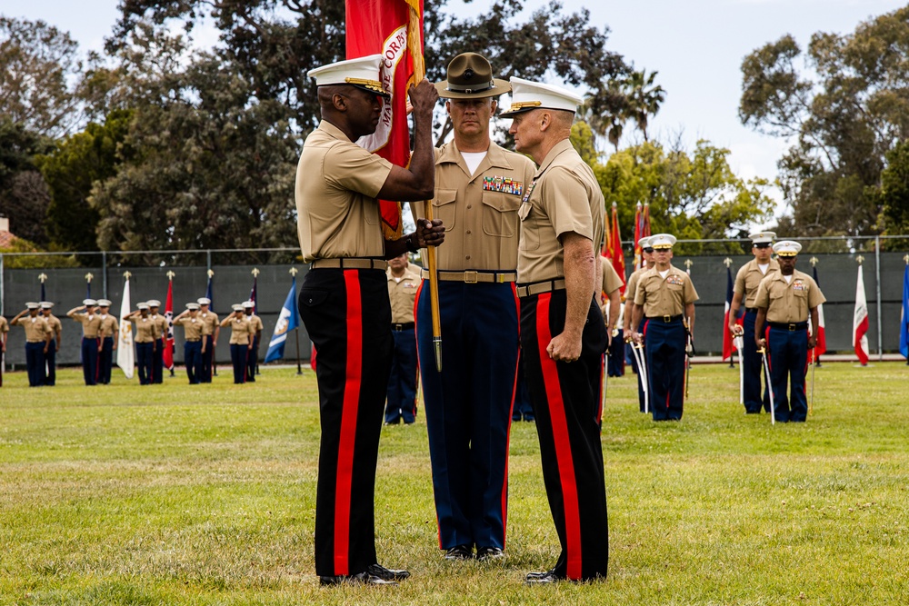 MCRD San Diego and WRR Commanding General Change of Command