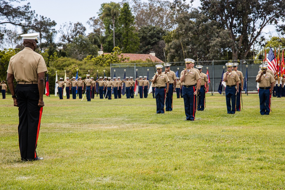 MCRD San Diego and WRR Commanding General Change of Command