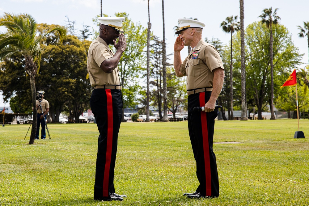 MCRD San Diego and WRR Commanding General Change of Command