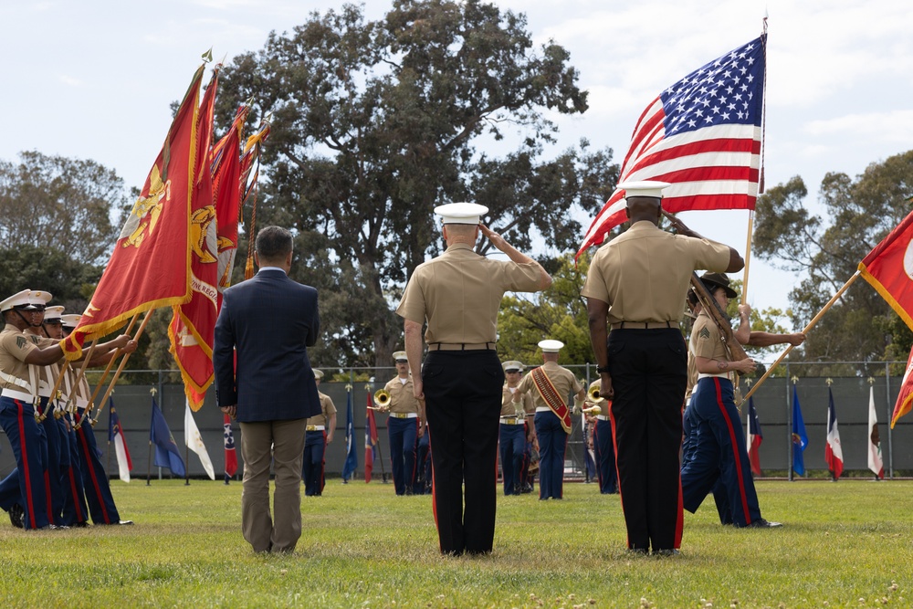 MCRD San Diego and WRR Commanding General Change of Command