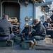 USS Normandy Conducts a Crew-Served Weapons Shoot