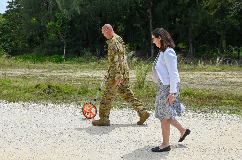 USecAF tours Andersen AFB