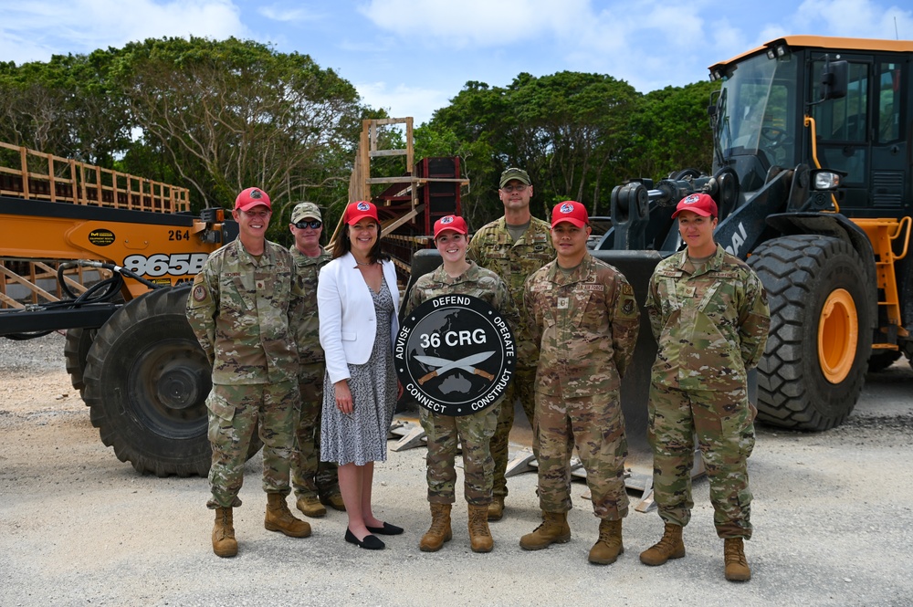 USecAF tours Andersen AFB