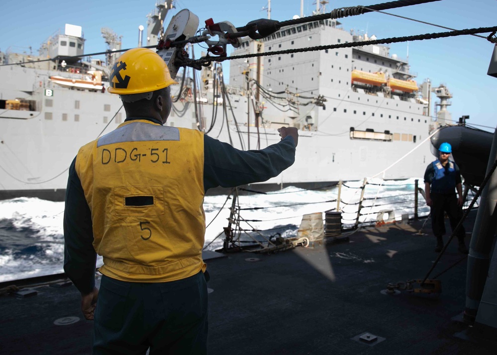 Arleigh Burke Replenishment-at-Sea