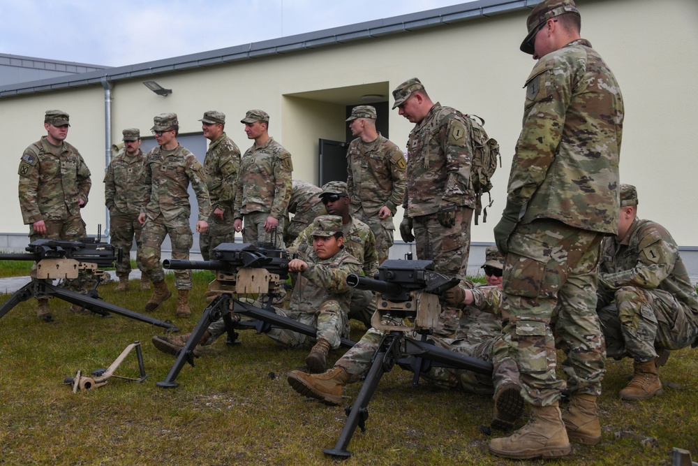 1-7 FA, 1ID training at TSC Grafenwoehr