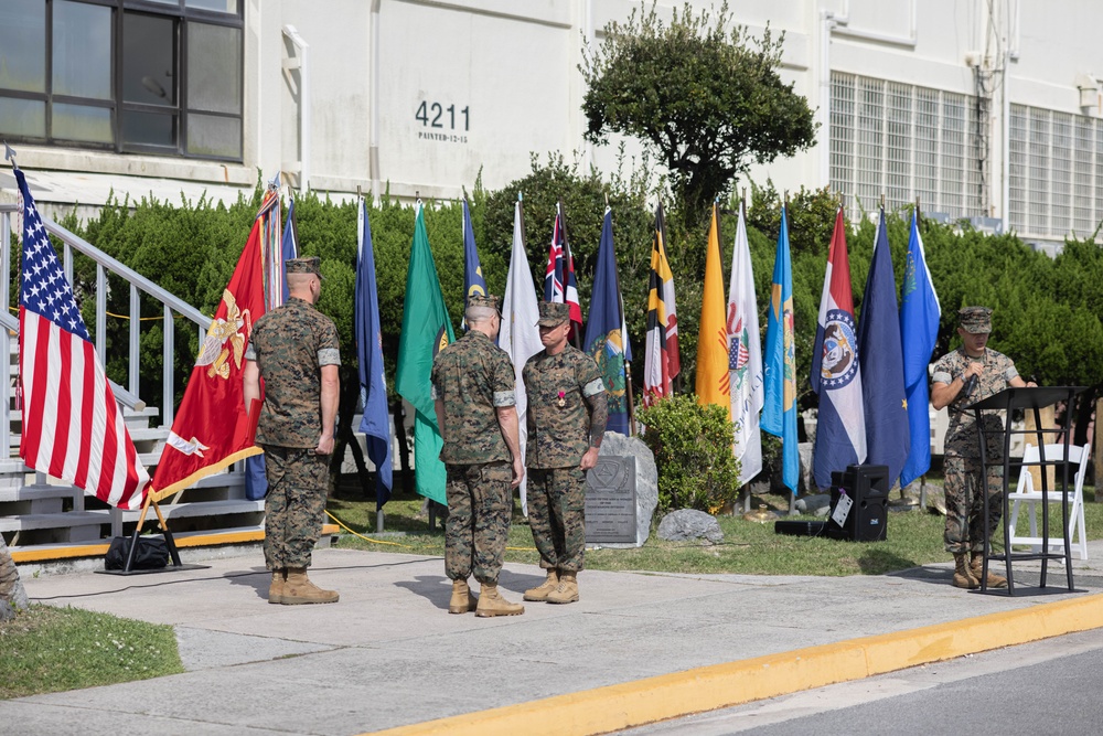 Sgt. Maj. Michael D. Martinet Retires