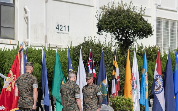 Sgt. Maj. Michael D. Martinet Retires