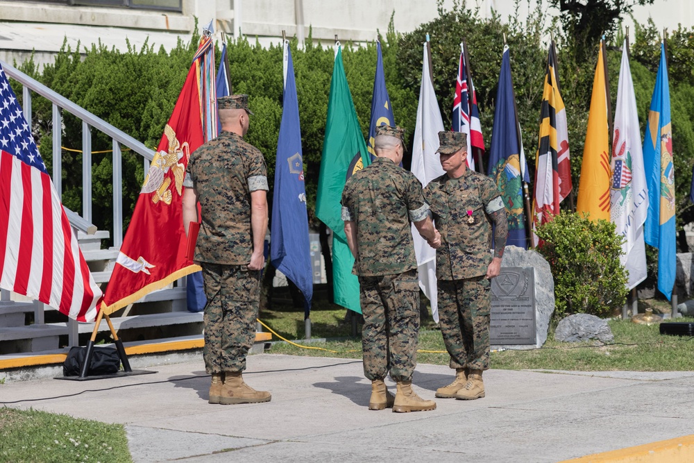 Sgt. Maj. Michael D. Martinet Retires