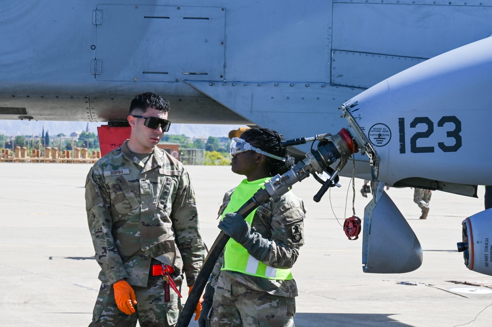 442d Integrates with Army and Navy Units in Defender Europe 2023