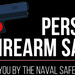 Firearm Safety Graphic-Black