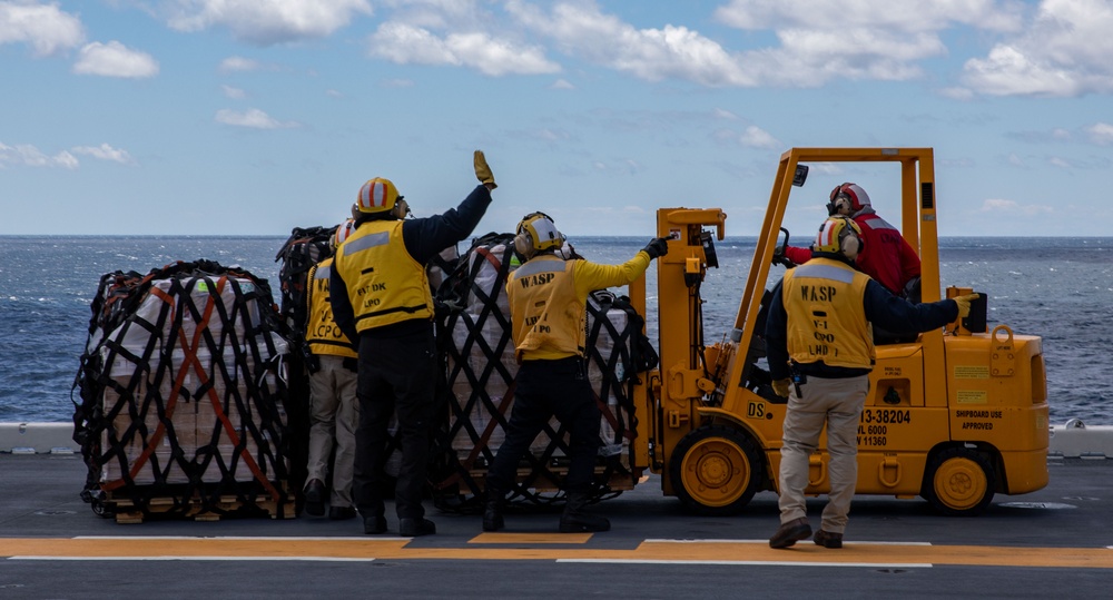 USS Wasp Begins Basic Phase