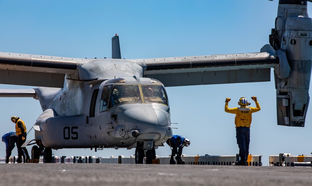 USS Wasp Begins Basic Phase