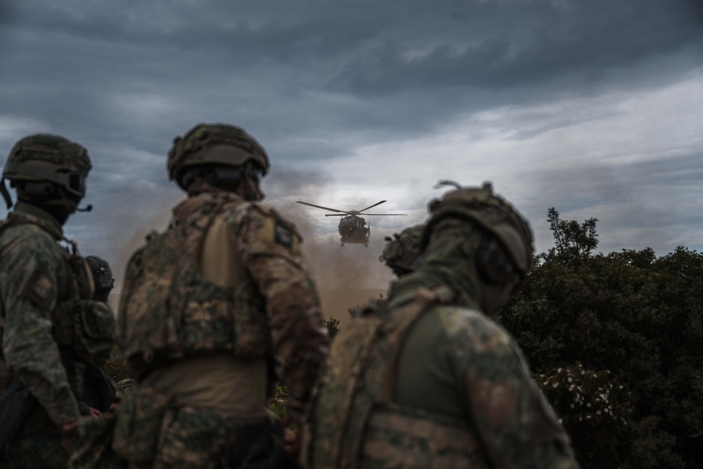 German, Dutch, Norwegian Troops Train with German NH90 Helicopters