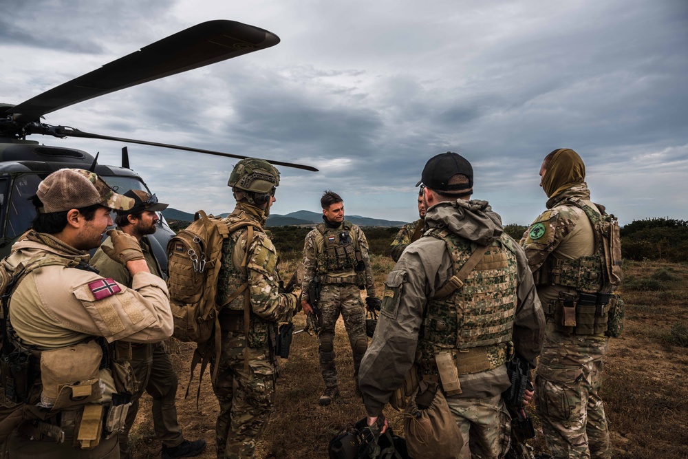 German, Dutch, Norwegian Troops Train with German NH90 Helicopters