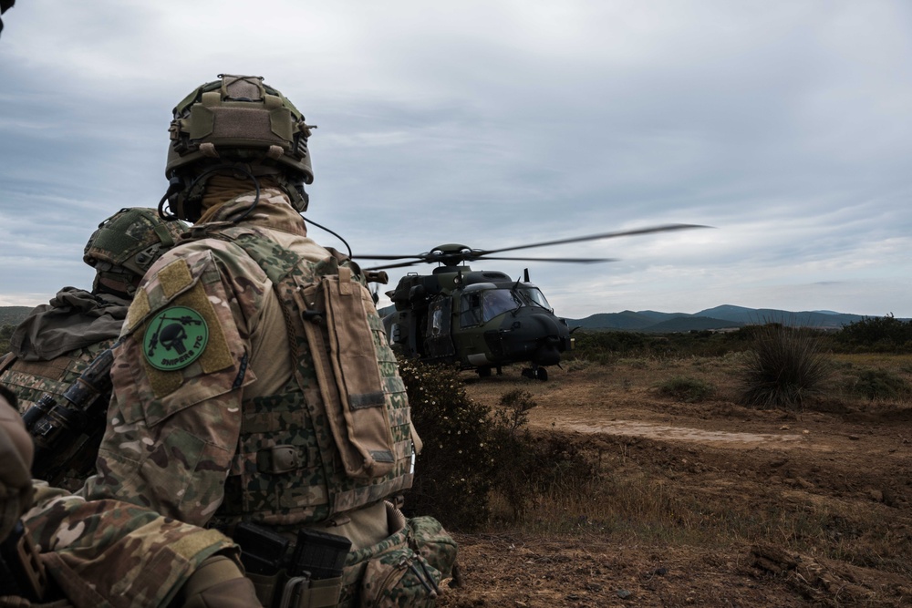 German, Dutch, Norwegian Troops Train with German NH90 Helicopters