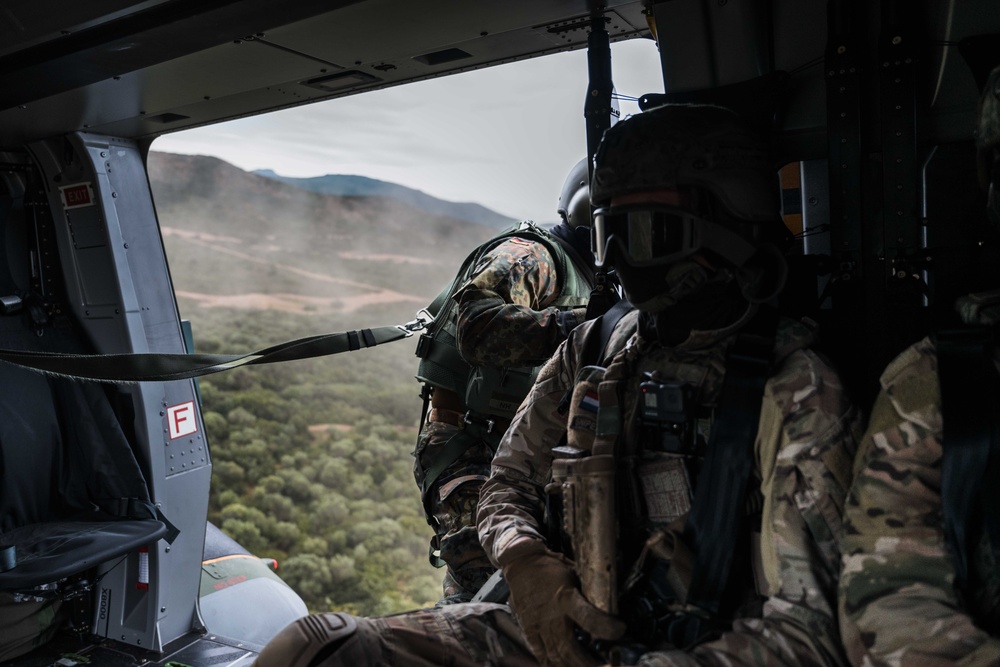 German, Dutch, Norwegian Troops Train with German NH90 Helicopters