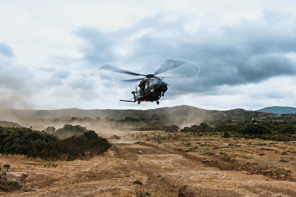 German, Dutch, Norwegian Troops Train with German NH90 Helicopters