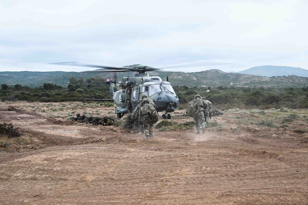 German, Dutch, Norwegian Troops Train with German NH90 Helicopters