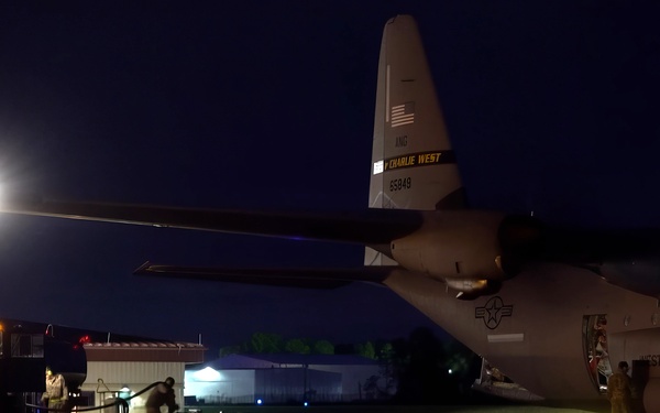 Special Fueling Operations (SFO) training at Charlie West