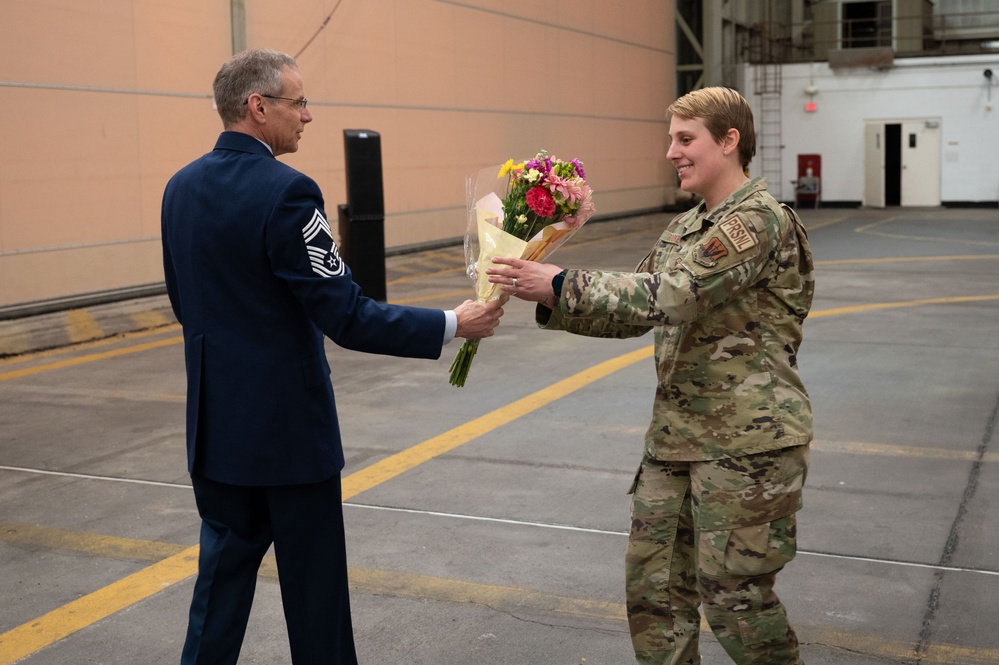 Chief Master Sgt. Booker retires after 38 years of service
