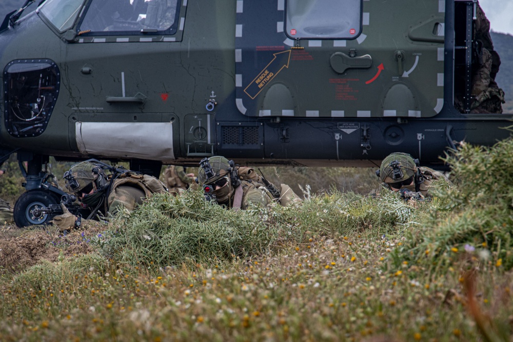 German, Dutch, Norwegian Troops Train with German NH90 Helicopters