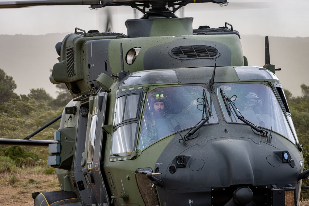 German, Dutch, Norwegian Troops Train with German NH90 Helicopters