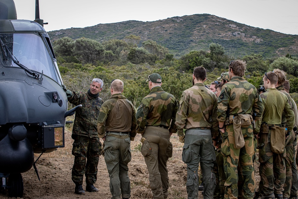 German, Dutch, Norwegian Troops Train with German NH90 Helicopters