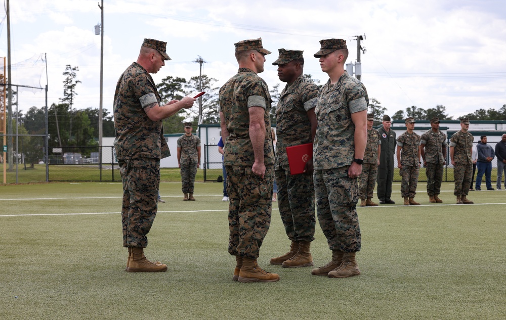 Headquarters and Headquarters Squadron Awards and Promotion Ceremony