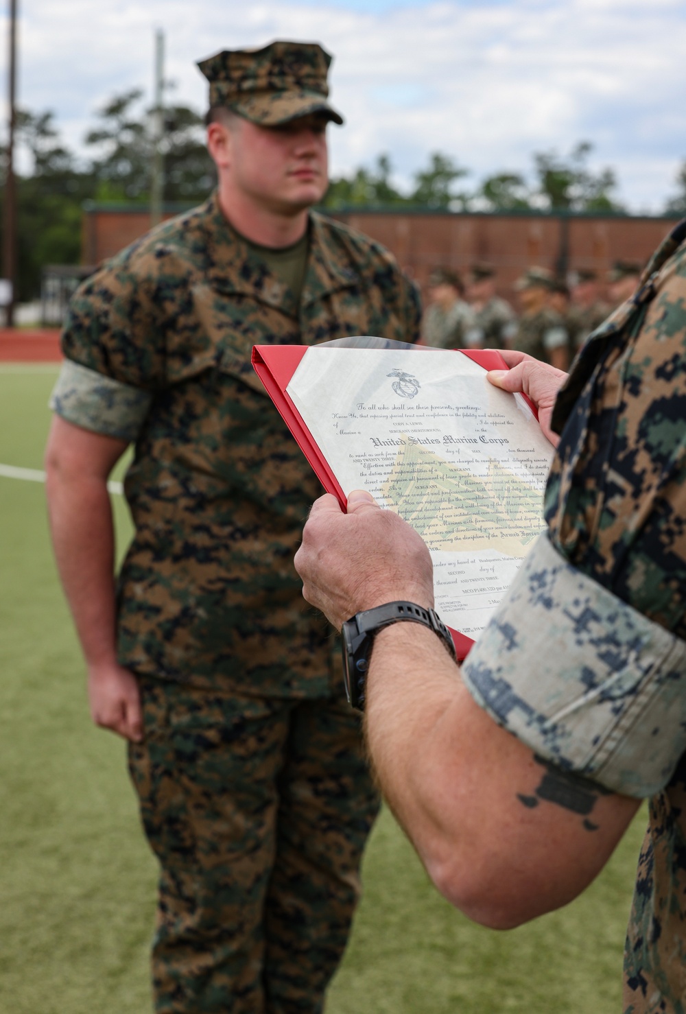 Headquarters and Headquarters Squadron Awards and Promotion Ceremony