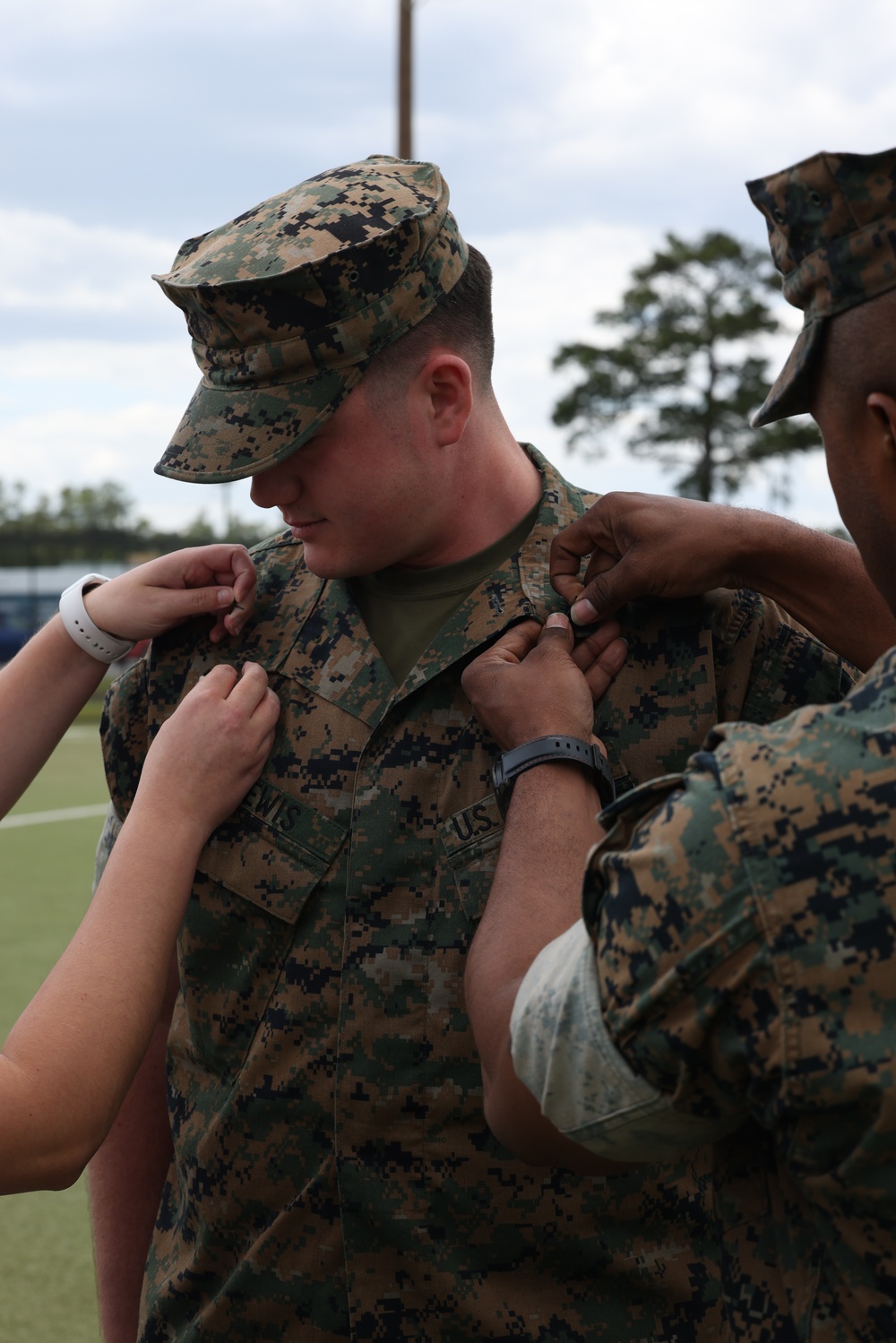 Headquarters and Headquarters Squadron Awards and Promotion Ceremony