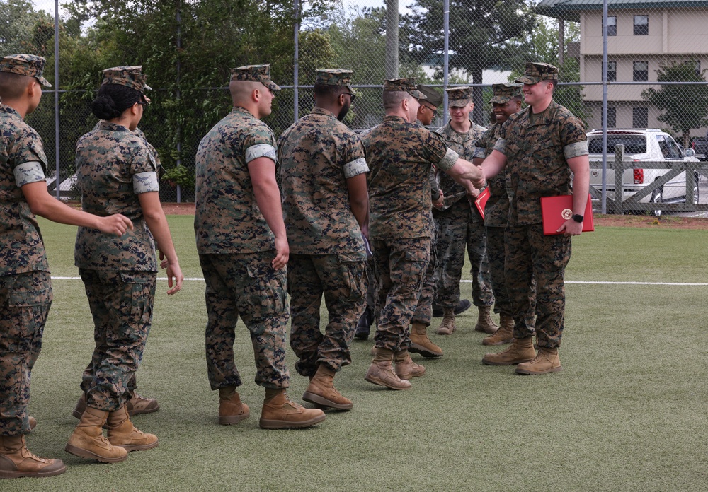 Headquarters and Headquarters Squadron Awards and Promotion Ceremony