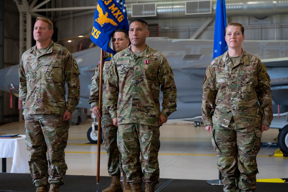 33rd MXS Change of Command