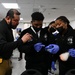 Special Agent Demonstrates Forensic Techniques to Students