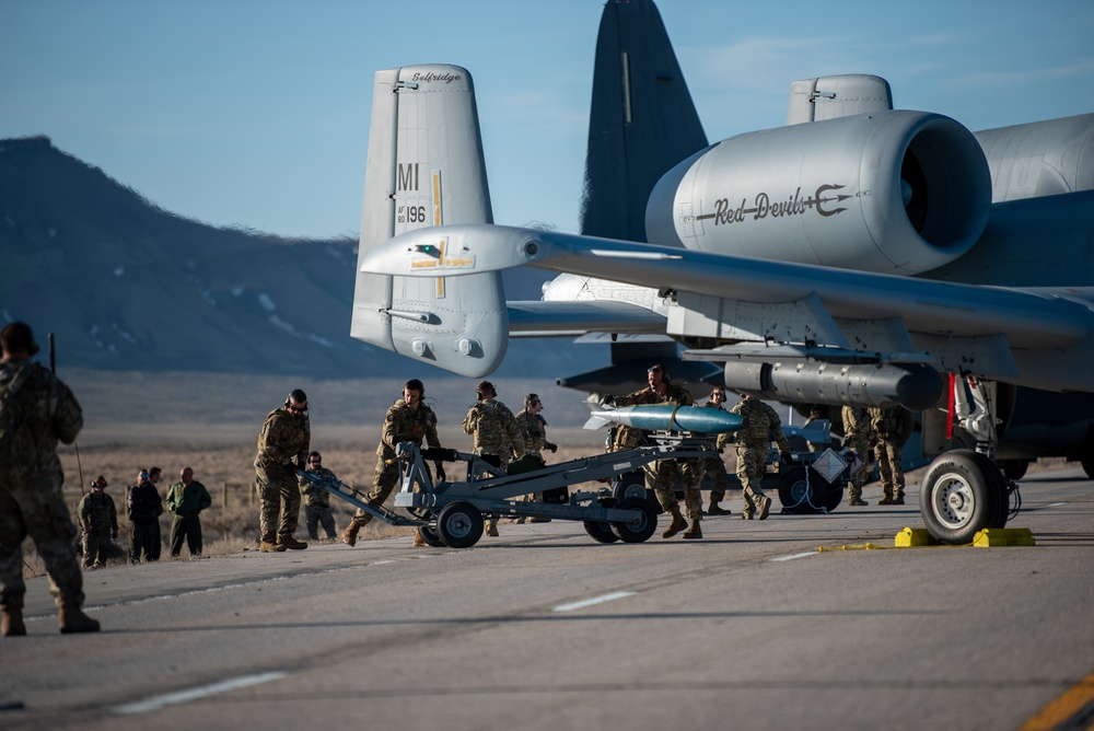 AFSOC, Total Force land MC-130J, MQ-9, A-10s, on Wyoming Highways