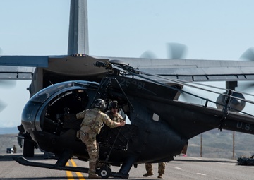 AFSOC, Total Force land MC-130J, MQ-9, A-10s, on Wyoming Highways