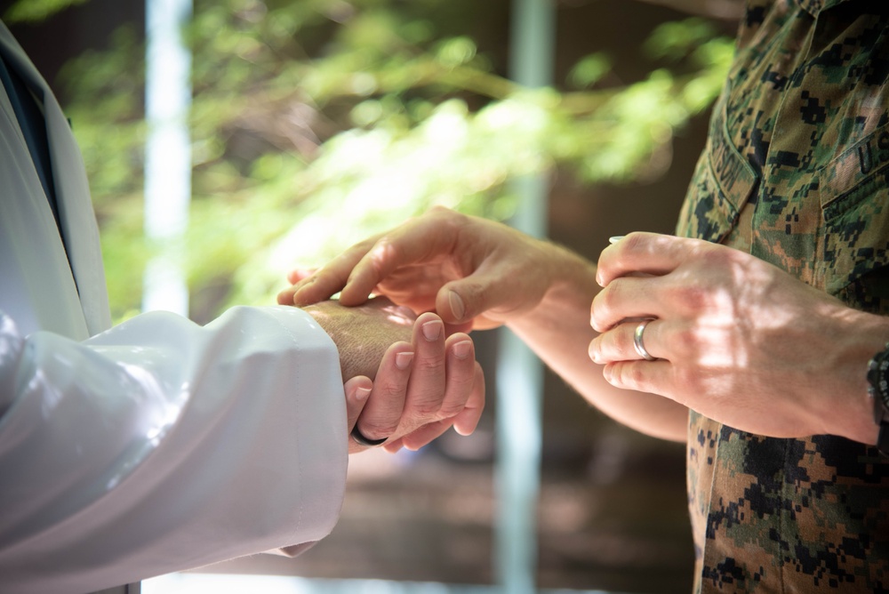 Cherry Point Clinic Celebrates Caregivers, Administrators with Blessing of Hands