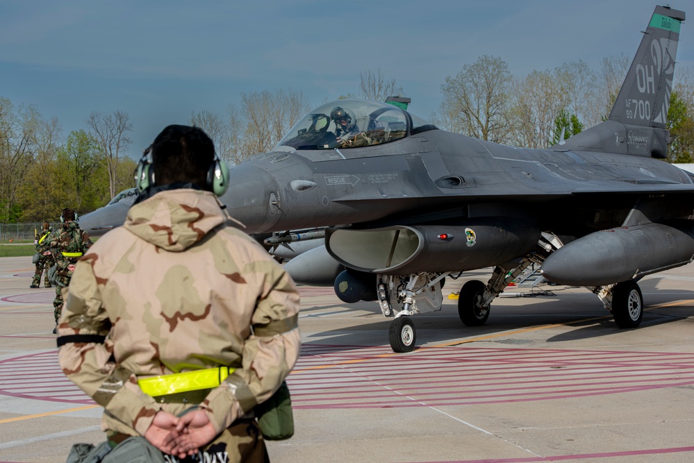 180FW Conducts Large-Scale Training Exercise