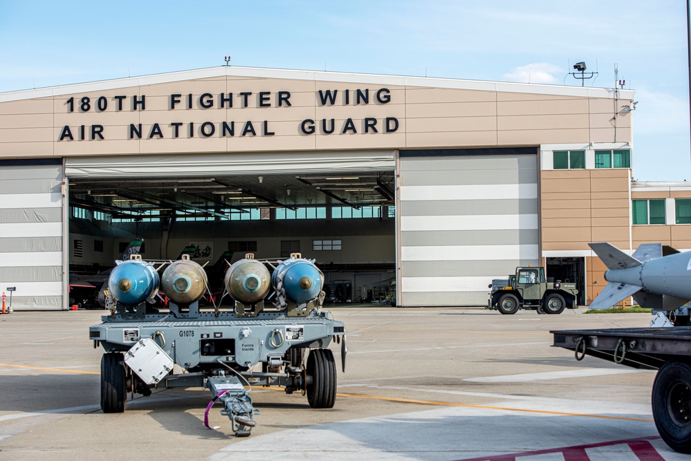 180FW Conducts Large-Scale Training Exercise