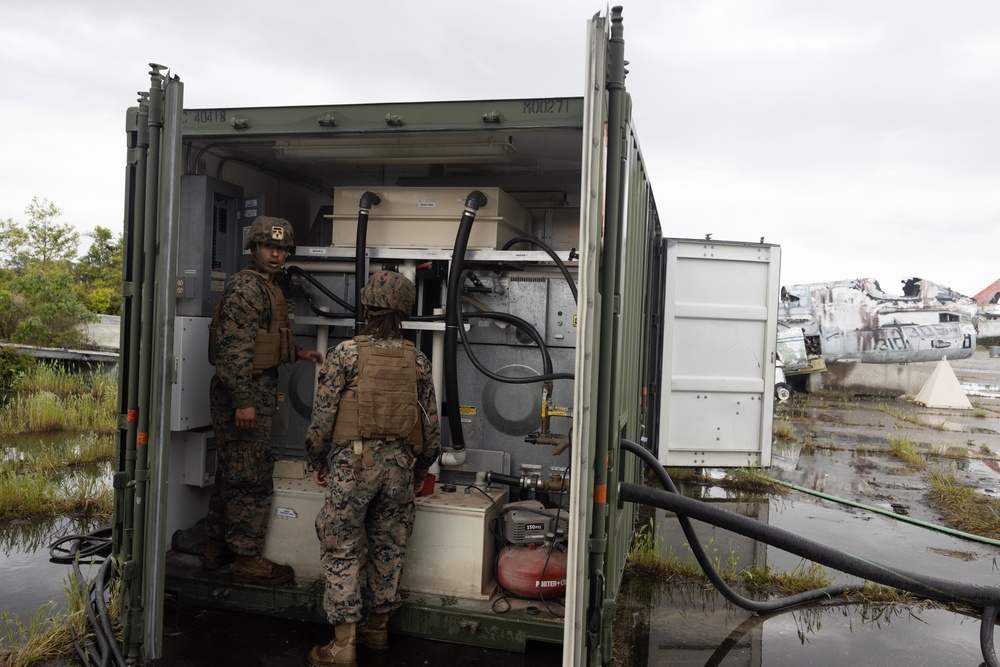 Field sustainment at Mission Rehearsal Exercise 1-23