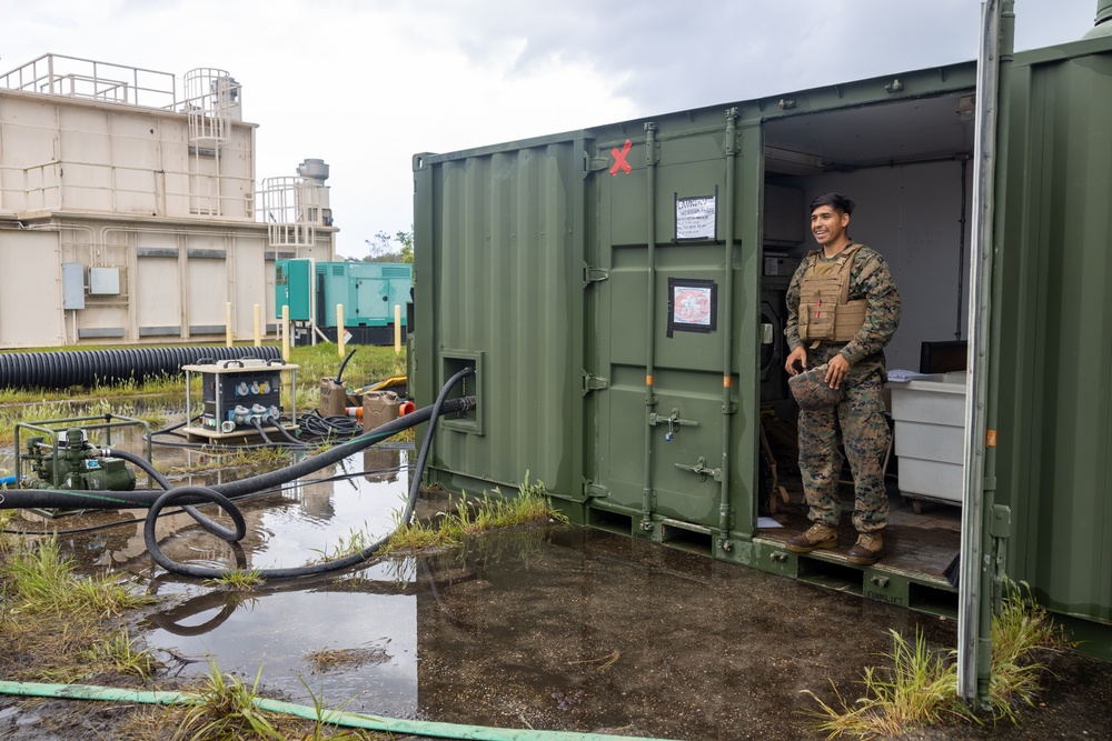 Field sustainment at Mission Rehearsal Exercise 1-23