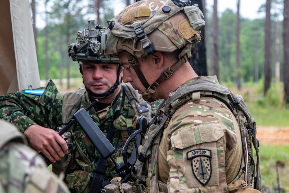 Advising Colombian Partners at JRTC