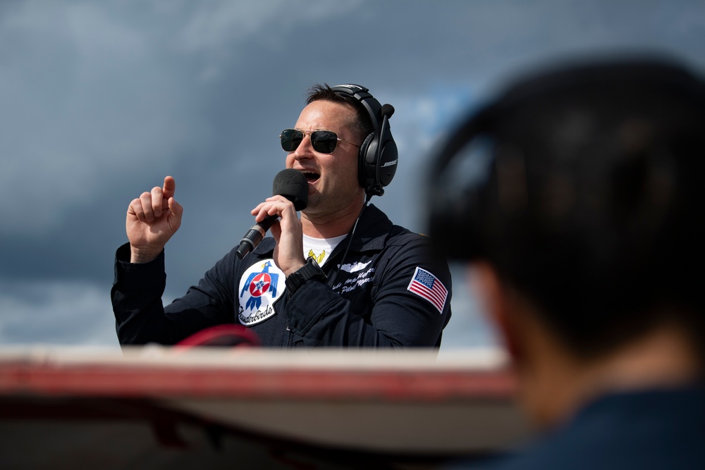 Thunderbirds Soar Over Sanford