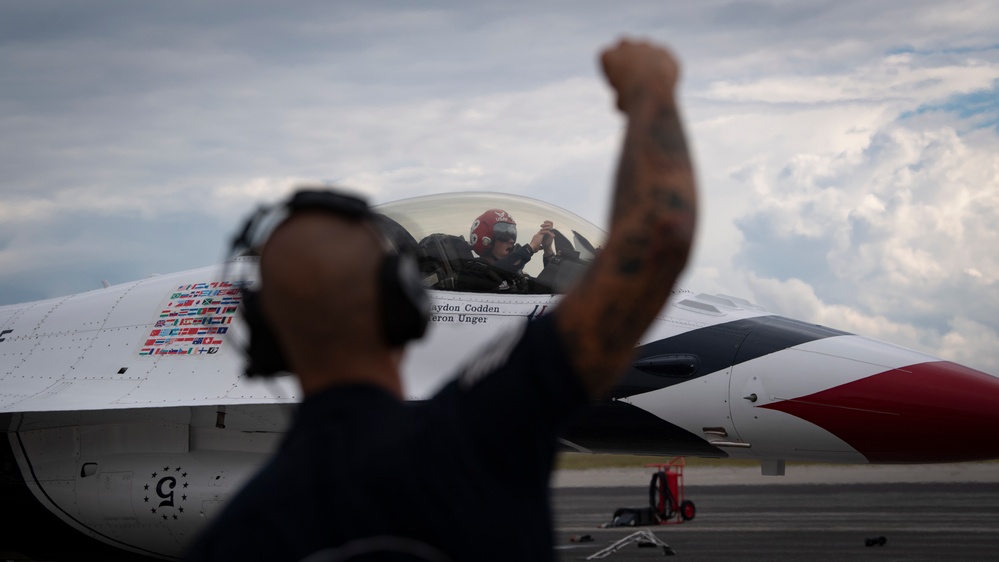 Thunderbirds Soar Over Sanford